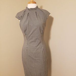 Karen Millen Black and White Midi Dress